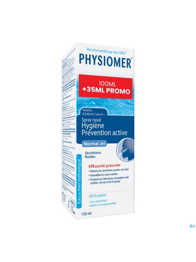 Physiomer Normal Jet 135ml Promo 35ml