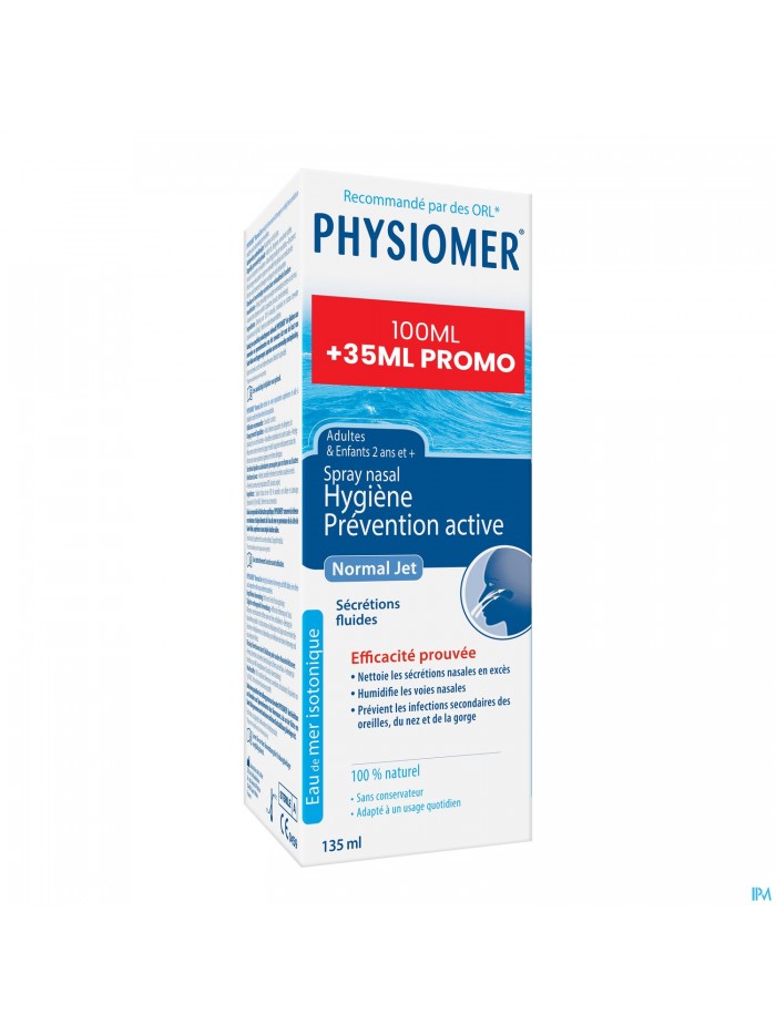 Physiomer Normal Jet 135ml Promo 35ml