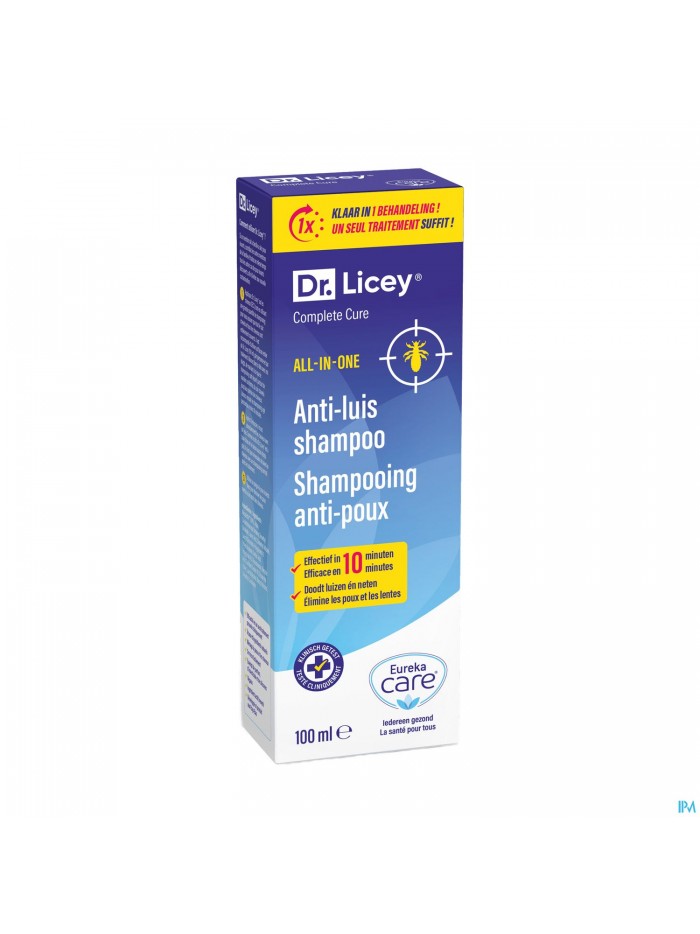 Eureka Care Dr. Licey Shampooing A/poux Fl 100ml