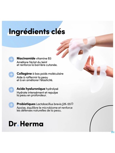 Dr. Herma Masque Hydrogel Collagene