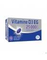 Vitamine D3 EG 25000 Ie Zachte Caps 12