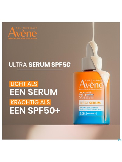 Avene Sol Spf50+ Ultra Serum Hydratant 30ml