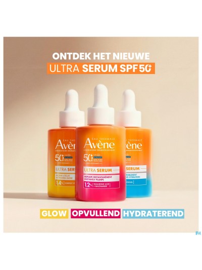 Avene Sol Spf50+ Ultra Serum Hydratant 30ml