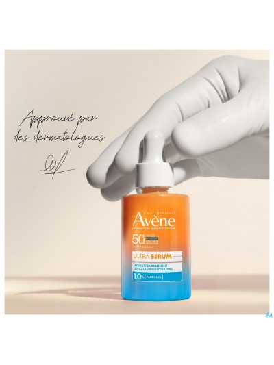Avene Sol Spf50+ Ultra Serum Hydratant 30ml