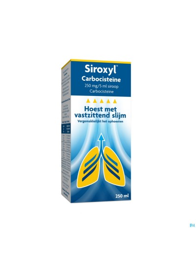 Siroxyl Carbocisteine 250mg/5ml Sirop 250ml