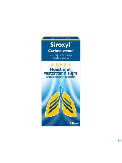 Siroxyl Carbocisteine 250mg/5ml Sirop 250ml