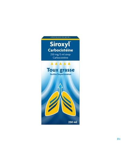 Siroxyl Carbocisteine 250mg/5ml Siroop 250ml