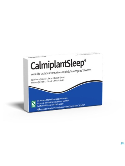 CalmiplantSleep 160Mg/80Mg Omhulde Tabl 40