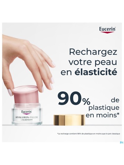 Eucerin Hyaluron-fill.+elas.cr Rose Spf30 Rech50ml