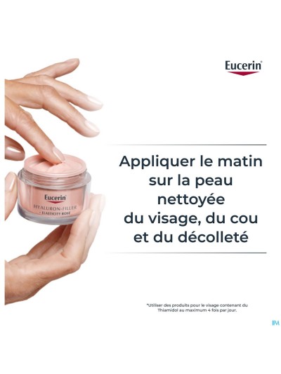 Eucerin Hyaluron-fill.+elas.cr Rose Spf30 Rech50ml