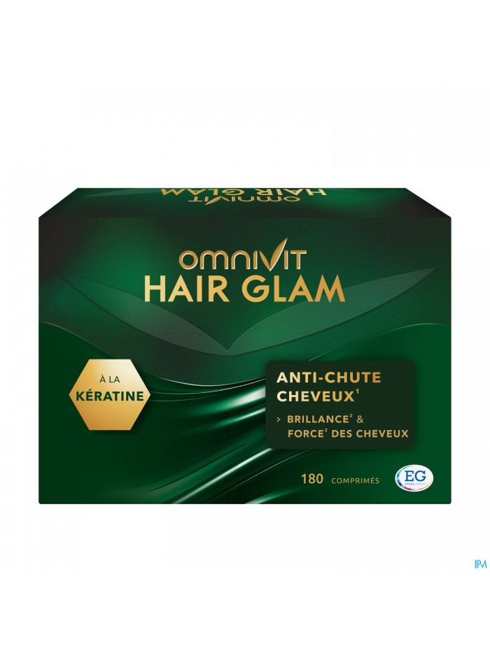 Omnivit Hair Glam Tabl 180