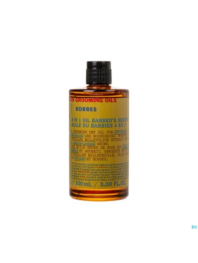 Korres Km Huile Barbier 4en1 100ml