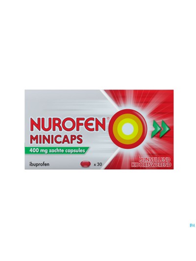 Nurofen Minicaps 400mg Zachte Caps 30