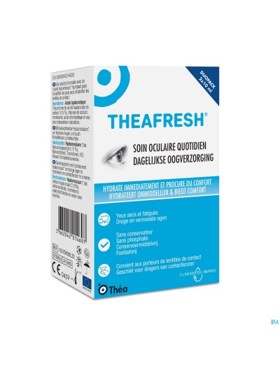 Theafresh Oogdruppels Oplossing 2x10ml