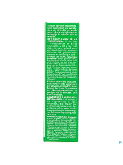Puressentiel Ademhal.sinus Expr.neusspray Bio 15ml