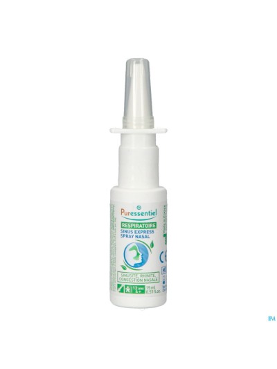 Puressentiel Ademhal.sinus Expr.neusspray Bio 15ml