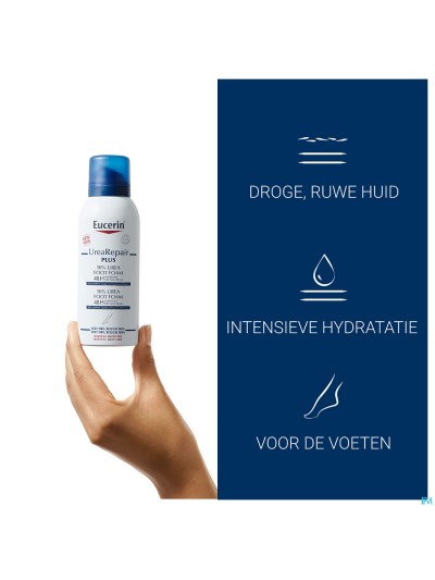 Eucerin Urearepair Plus Mousse Pieds 10%uree 150ml