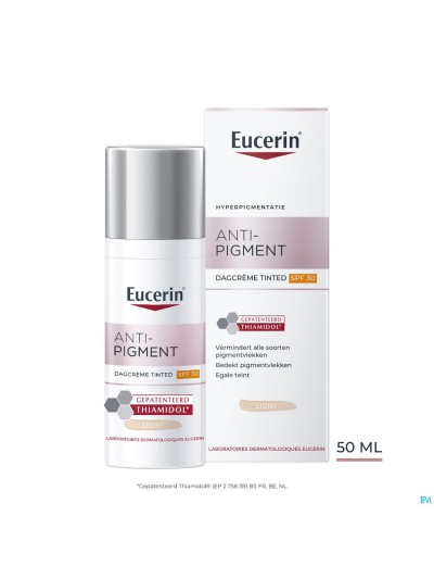 Eucerin A/pigment Dagcreme Tinted Ip30 Light 50ml