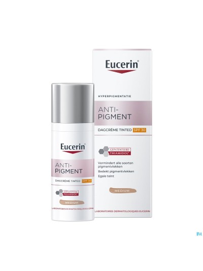 Eucerin A/pigment Soin Jour Teinte Ip30 Medium50ml