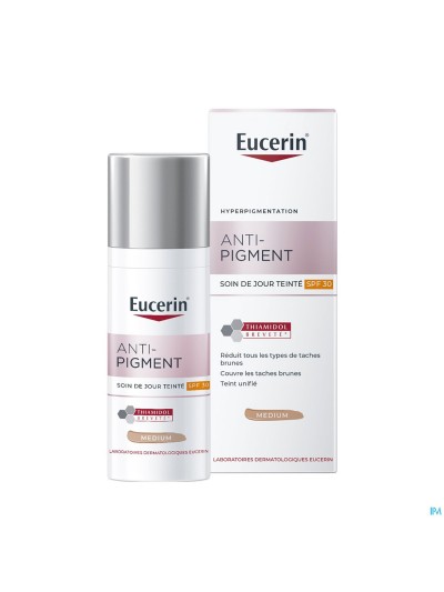 Eucerin A/pigment Dagcreme Tinted Ip30 Medium 50ml