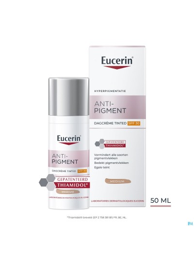 Eucerin A/pigment Dagcreme Tinted Ip30 Medium 50ml