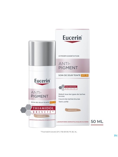 Eucerin A/pigment Dagcreme Tinted Ip30 Medium 50ml