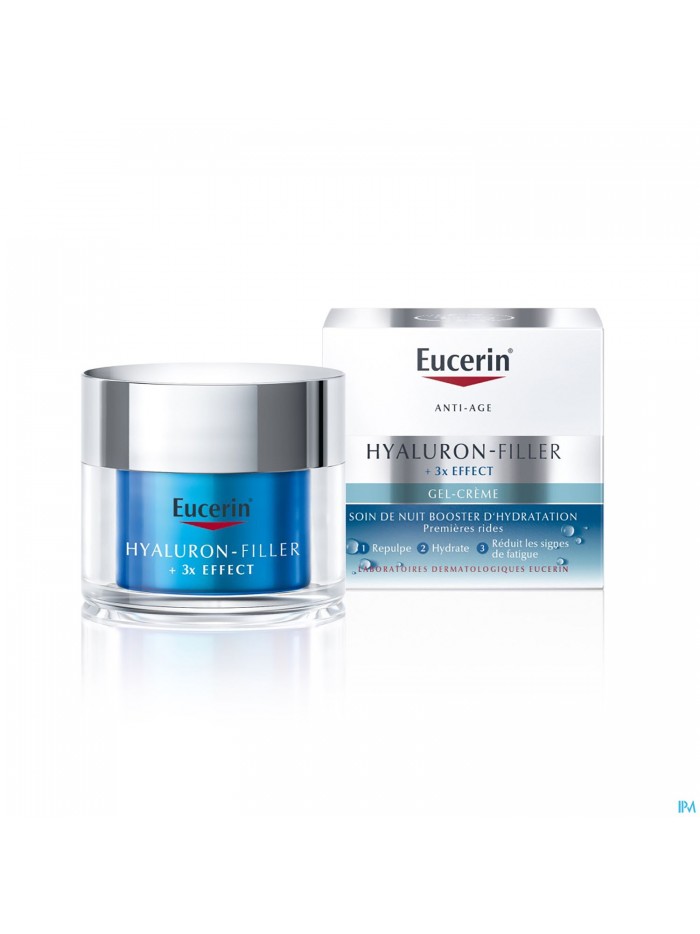 Eucerin Hyaluron Filler+ X3 Soin Nuit B.hydra 50ml