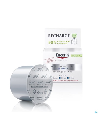 Eucerin Hyaluron-fillerx3 Dagcreme Ip15 Navul.50ml