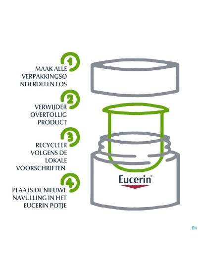 Eucerin Hyaluron-fillerx3 Dagcreme Ip15 Navul.50ml