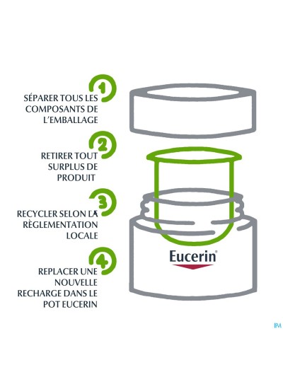Eucerin Hyaluron-fillerx3 Dagcreme Ip15 Navul.50ml