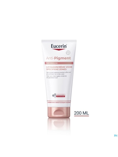 Eucerin A/pigment Lichaamscr Spec Zones 200ml