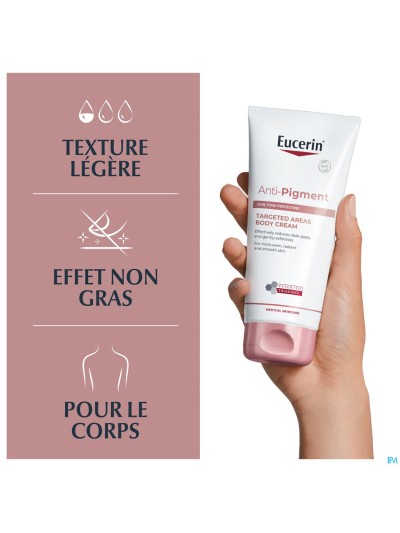 Eucerin A/pigment Lichaamscr Spec Zones 200ml
