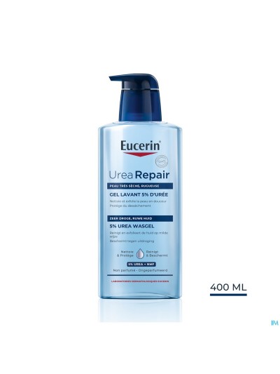 Eucerin Urearepair Wasgel 5% Urea 400ml