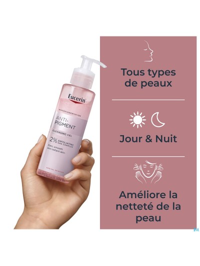Eucerin A/pigment Reinigingsgel 400ml