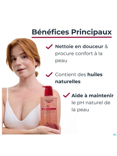 Eucerin Ph5 Douchegel Olie 400ml