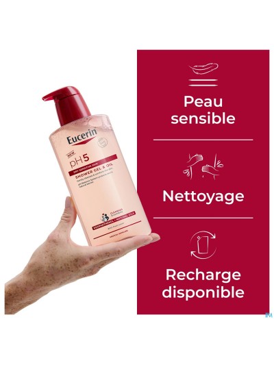 Eucerin Ph5 Gel Huile Douche 400ml