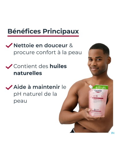 Eucerin Ph5 Gel Huile Douche Recharge 400ml