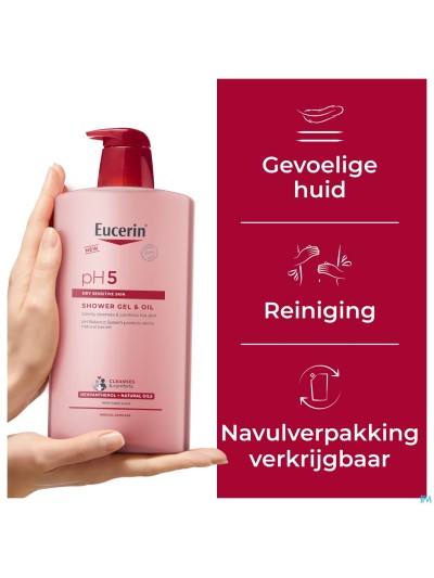 Eucerin Ph5 Gel Huile Douche 1l