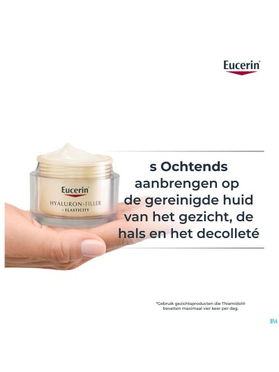 Eucerin Hyaluron-fill.+elas.soin J.spf30 Rech.50ml