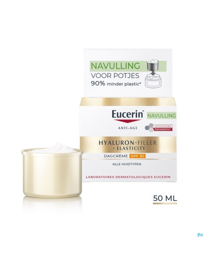Eucerin Hyaluron-fill.+elas.soin J.spf30 Rech.50ml