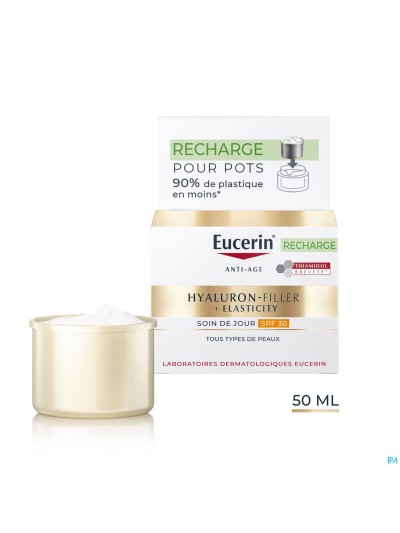 Eucerin Hyaluron-fill.+elas.soin J.spf30 Rech.50ml