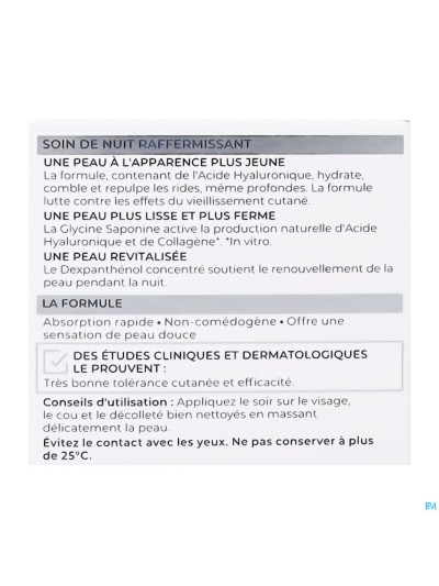 Eucerin Hyaluron Filler X3 Eff.soin Nuit Raff.50ml