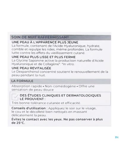 Eucerin Hyaluron Filler X3 Eff.soin Nuit Raff.50ml