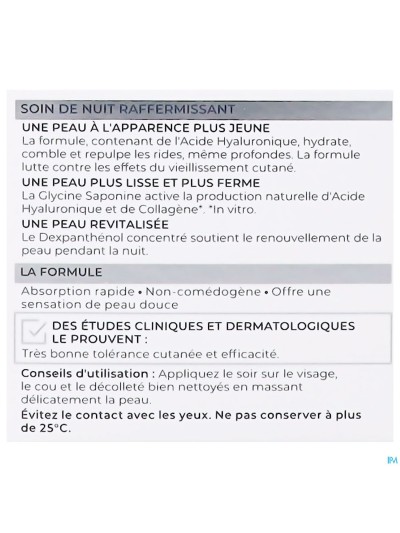 Eucerin Hyaluron Filler X3 Eff.soin Nuit Raff.50ml