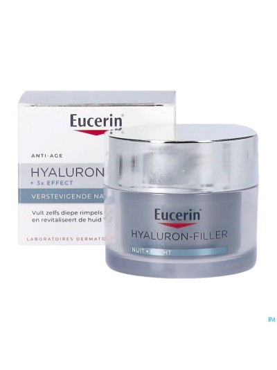Eucerin Hyaluron Filler X3 Eff.soin Nuit Raff.50ml