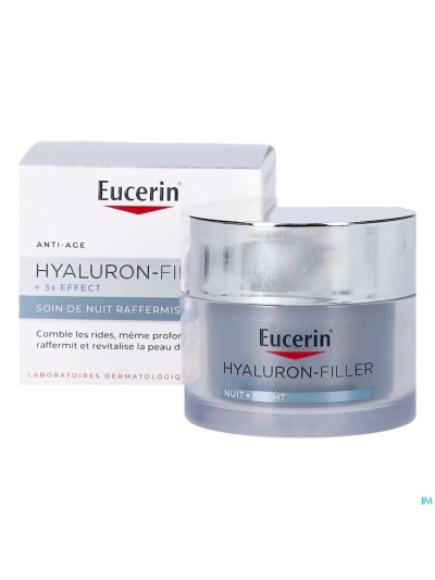 Eucerin Hyaluron Filler X3 Eff.soin Nuit Raff.50ml