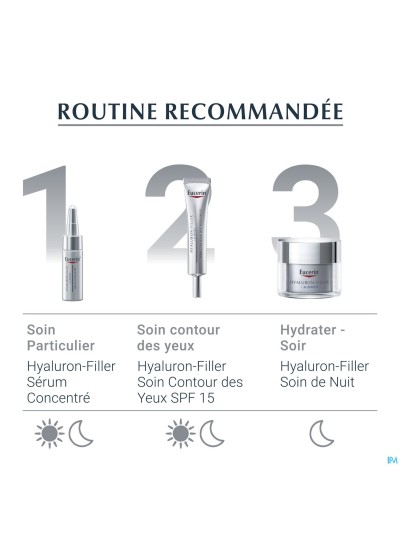 Eucerin Hyaluron Filler X3 Eff.soin Nuit Raff.50ml