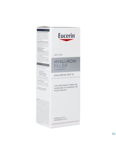 Eucerin Hyaluron-filler X3 Eff. Dag Spf15 N/m 50ml