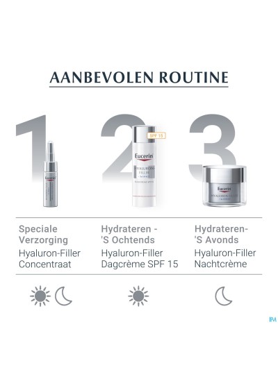 Eucerin Hyaluron-filler X3 Eff.jour Spf15 Pn/m50ml