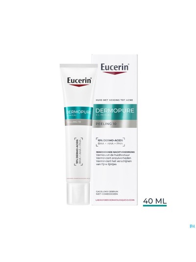 Eucerin Dermopure Clinic.peeling 10 Soin Nuit 40ml